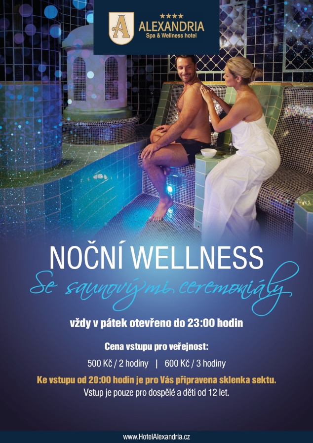 Night wellness ALEXANDRIA **** Spa & Wellness hotel